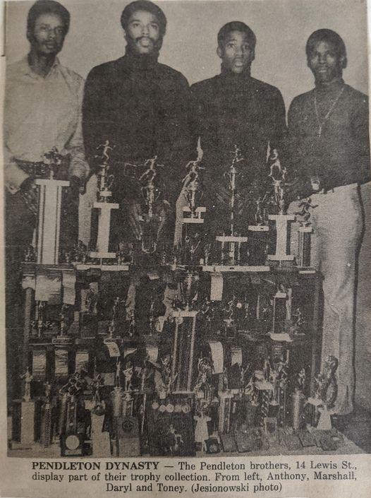 The Pendelton Brothers, HHS Track Stars - Black History Month